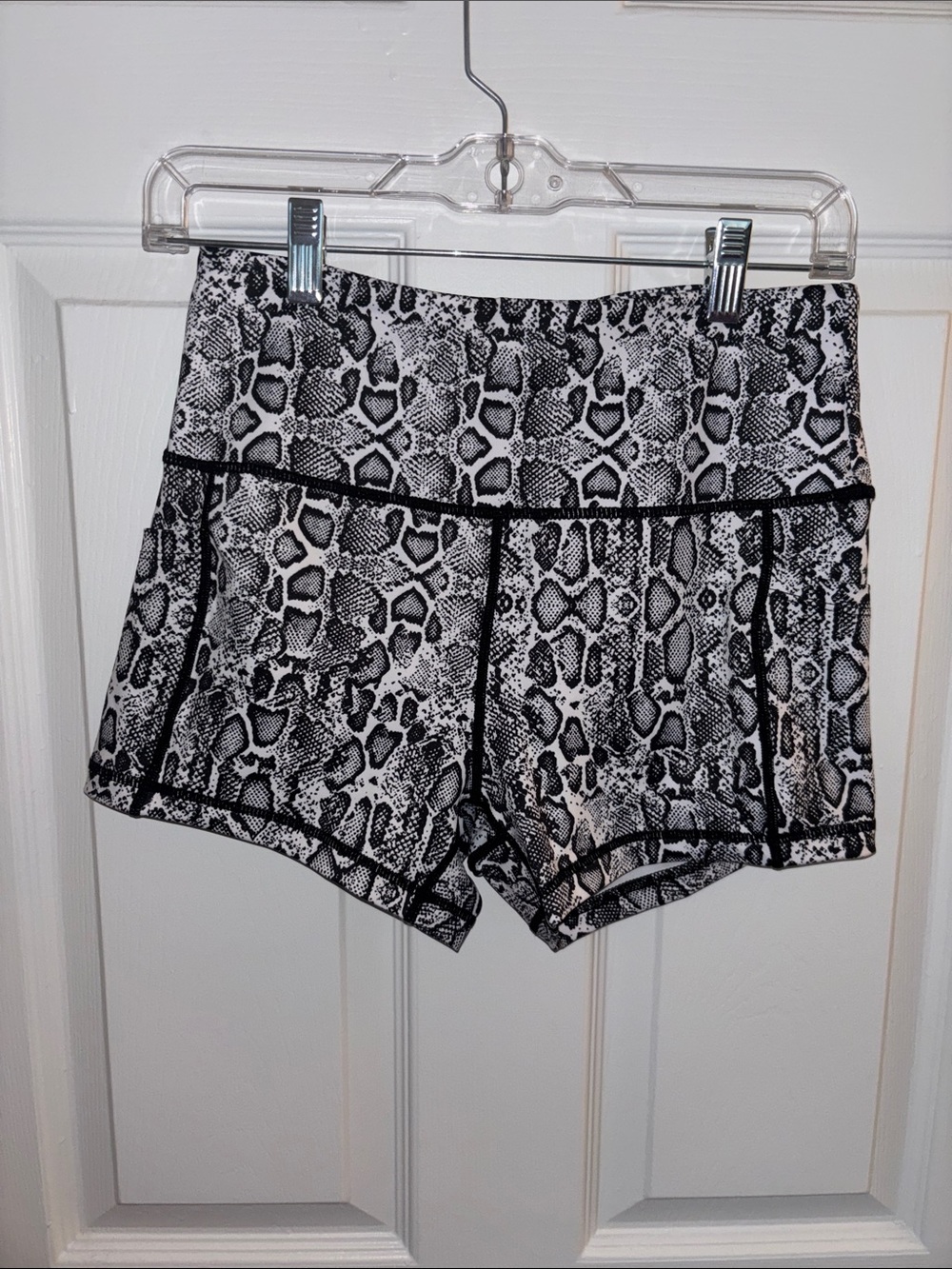 Snake Print Athletic Short